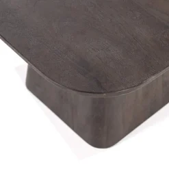 Bijzettafel Aron Vierkant - Bruin - 95765