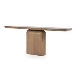 Bijzettafel Leon - 200cm - Bruin - 96207