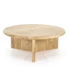 Bijzettafel Leoti Groot - Naturel - 240111
