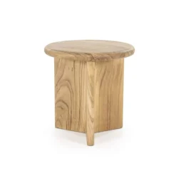 Bijzettafel Leoti Klein - Naturel - 240107
