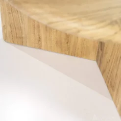 Bijzettafel Leoti Medium - Naturel - 240109