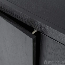 Dressoir Helsinki - 200cm - Zwart - 95722