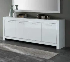 Dressoir Marknesse 4 Deurs Wit