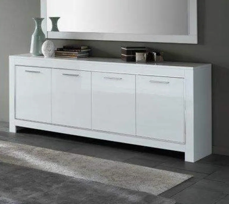 Dressoir Marknesse 4 Deurs Wit