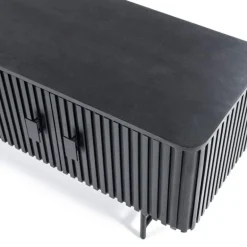 Dressoir Remi 4-deurs - Zwart- 95663