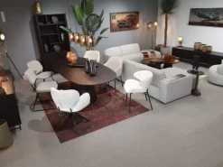 Eettafel Aron ovaal 300x110 - Bruin - 95672