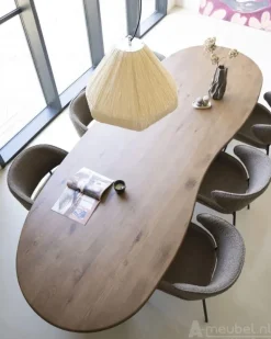 Eettafel Josh - 300cm - Bruin - 96205