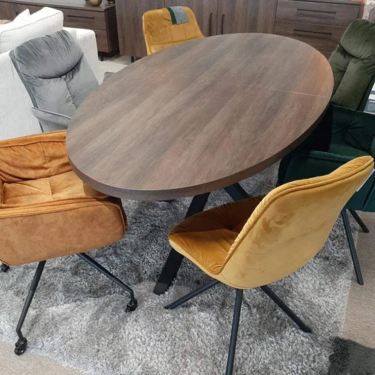 Eettafel Ovaal Vaiana 220cm Uitschuifbaar