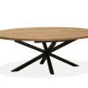Eettafel Ovaal Vaiana 200cm Uitschuifbaar