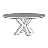 Eettafel Rond Maurik