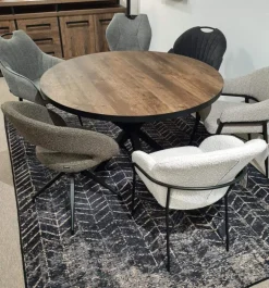 Eettafel Rond Uitschuifbaar Isla 120cm
