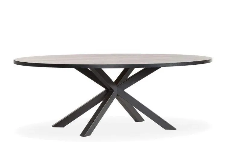 Eettafel Scarlet Ovaal 200cm