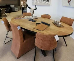 Eettafel Scarlet Ovaal 200cm