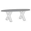 Eettafel TOV-X Toornwerd
