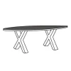 Eettafel TOV-XM Tegelen
