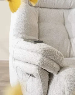 Fauteuil Caleb - Beige Salerno - 96168