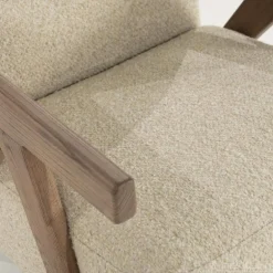 Fauteuil Francis - Beige Flou - 96316