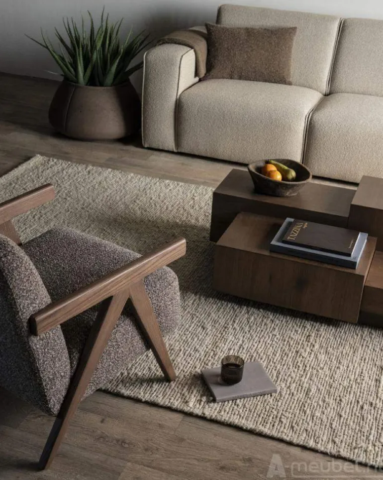 Fauteuil Francis - Taupe Flou - 96317