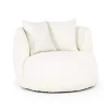 Fauteuil Louis met kussen - Beige Spark - 95804