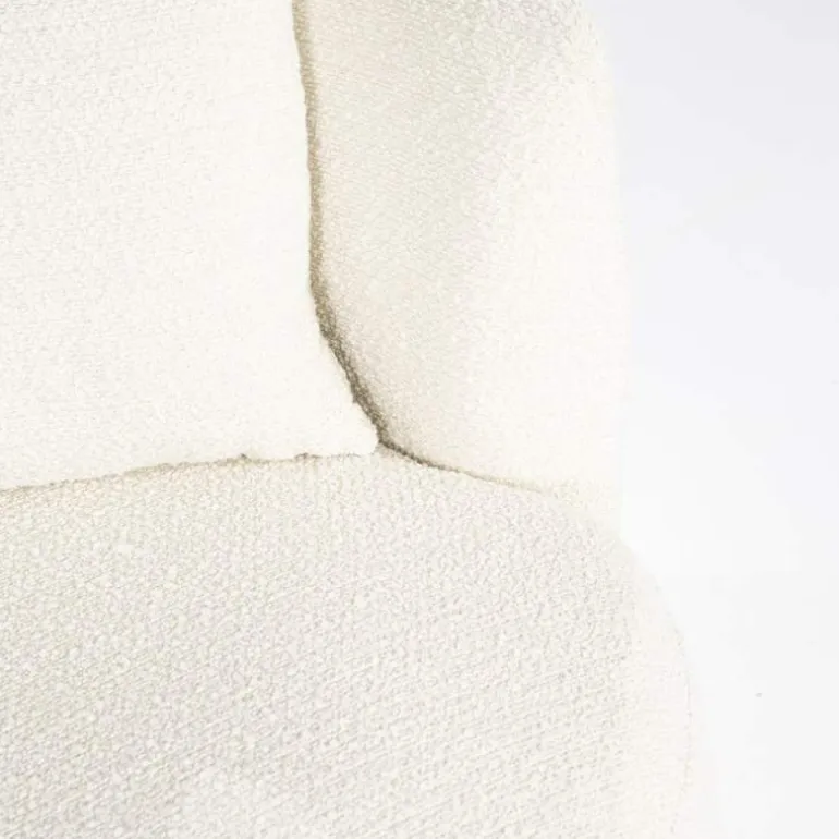 Fauteuil Louis met kussen - Beige Spark - 95804