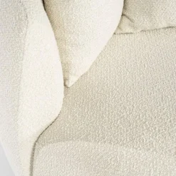 Fauteuil Louis met kussen - Beige Spark - 95804
