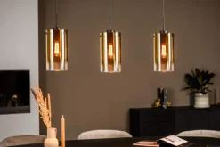 Hanglamp 3 lichts Goud