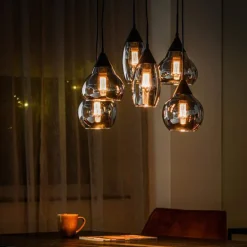 Hanglamp 6-lichts Lola