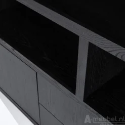 Kabinet Helsinki - 200cm - Zwart - 95726