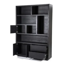 Kabinet Helsinki - 150cm - Zwart - 95725