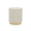 Poef Avah Small - Taupe Mantz - 96300