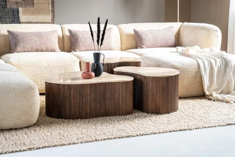Salontafel Mari - 83x72x34cm - 95750