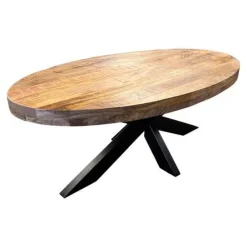 Salontafel Ovaal Hout & Harmonie