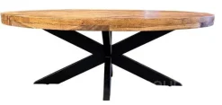 Salontafel Ovaal Hout & Harmonie
