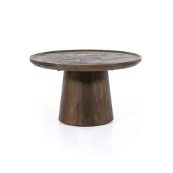Salontafel Ron 66x39 - Bruin - 95652