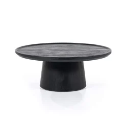 Salontafel Ron 80x32 - Zwart - 95655