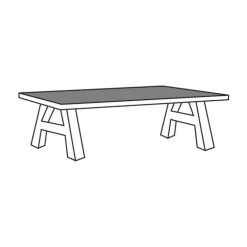 Salontafel T13-KM Lageland