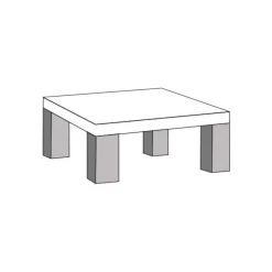 Salontafel T14-L Pieterburen