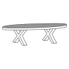 Salontafel TOV13-XM Bloemendaal