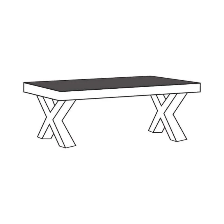 Salontafel T13-X Alphen Oud Teakhout