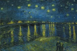 Starry night over the Rhone