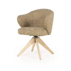 Stoel Connor Naturel - Mosterd Donna - 96347