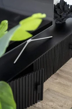 TV meubel Remi 4-deurs - Zwart- 95665