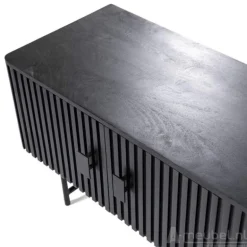 TV Meubel Remi 6-deurs- Zwart- 95731
