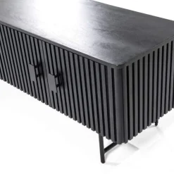 TV Meubel Remi 6-deurs- Zwart- 95731
