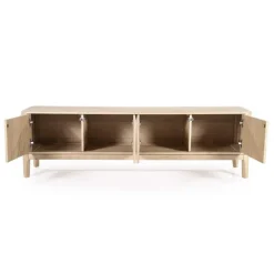 TV-Meubel Harvey 4-deurs - Naturel - 96126