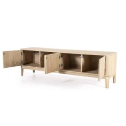 TV-Meubel Harvey 4-deurs - Naturel - 96126