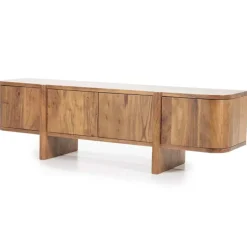 TV-Meubel Julian 4-deurs - Bruin - 95907