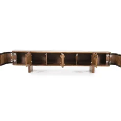 TV-Meubel Julian 6-deurs - Bruin - 95908