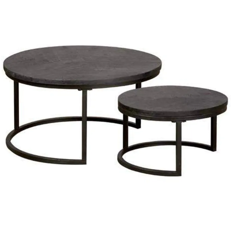 Viola Coffeetable Round Set of 2