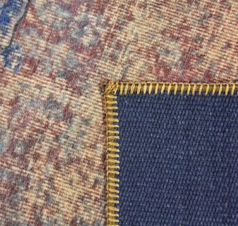 Vloerkleed Novum Roest-Blauw